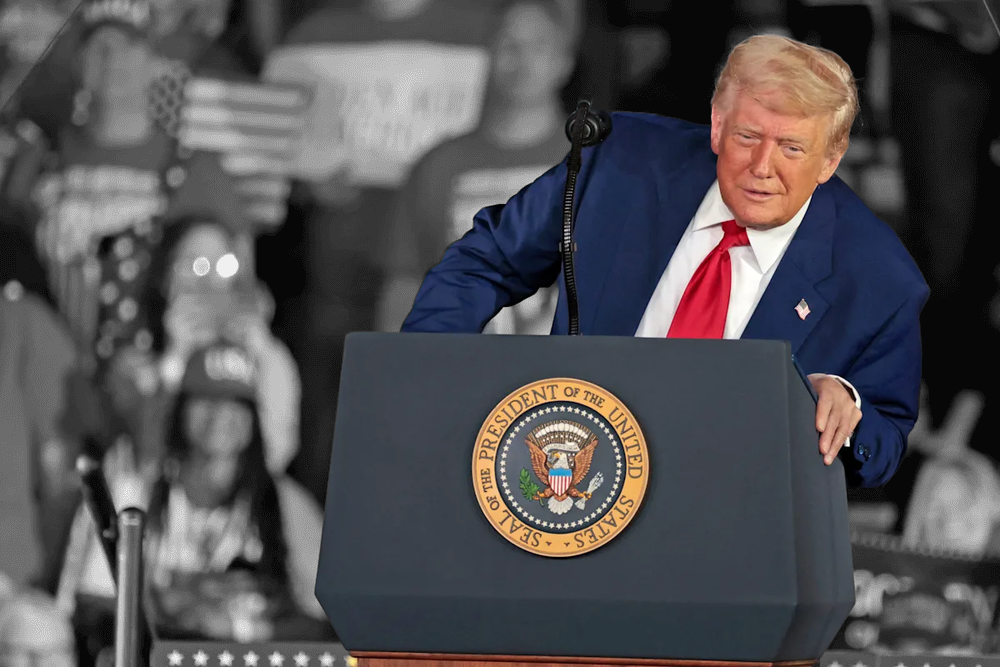 Трамп та Байден на фоні фондового ринку