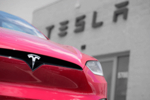 Графік зростання акцій Tesla