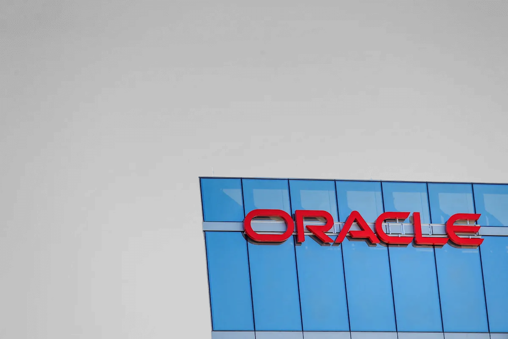 Графік акцій Oracle