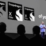 Логотипи Qualcomm та Apple