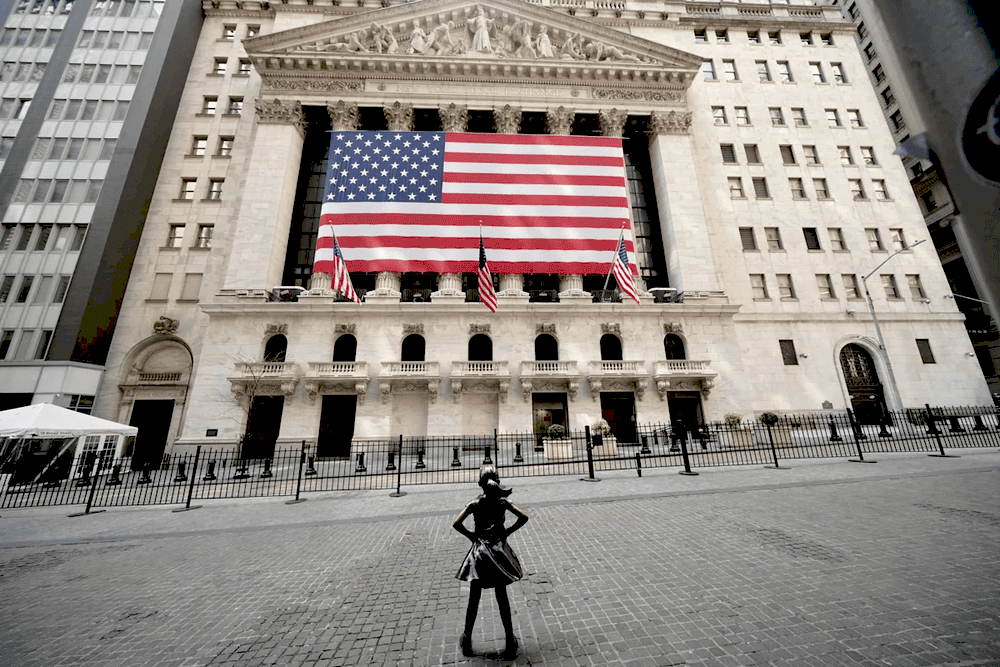 Графік фондових ринків США