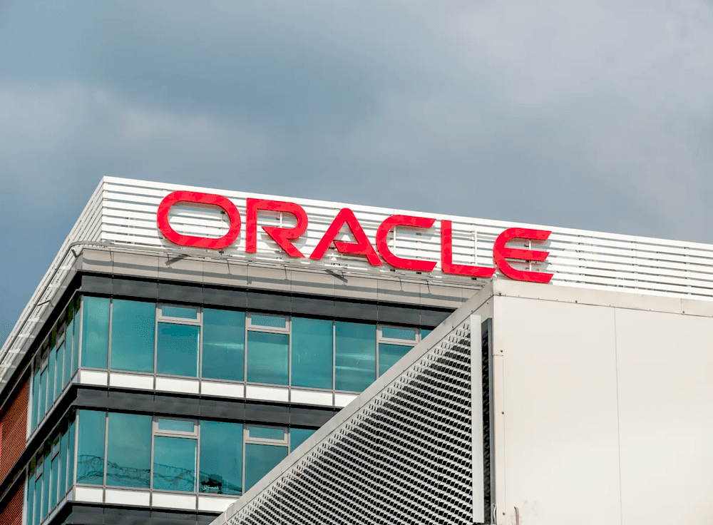 Графік зростання акцій Oracle