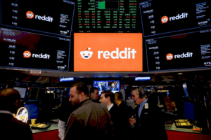 Графік фінансових результатів Reddit
