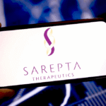 Графік акцій Sarepta Therapeutics
