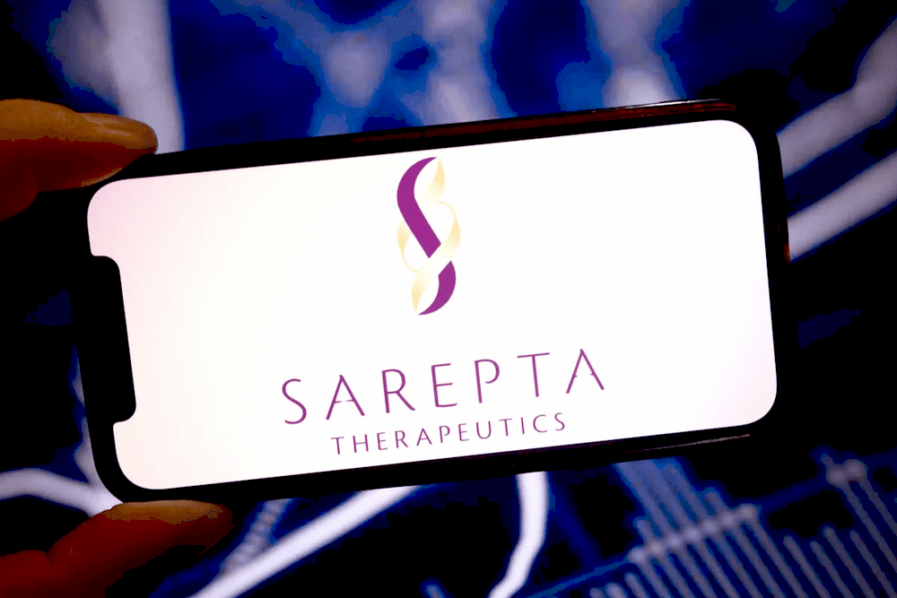 Графік акцій Sarepta Therapeutics