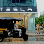 Tesla Model Y в шоурумі в Індії