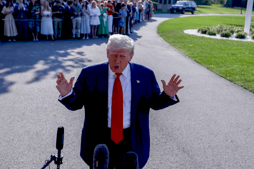 Зображення Трампа з інвестиційним механізмом