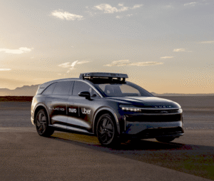 Роботаксі Uber та Lucid Gravity