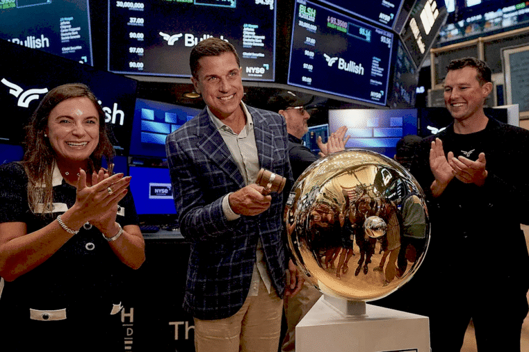 Bullish IPO зростання акцій на фондовому ринку