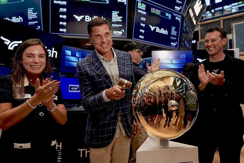 Bullish IPO зростання акцій на фондовому ринку
