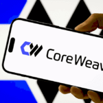 Графік падіння акцій CoreWeave