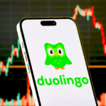 Графік акцій Duolingo