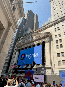 Графік акцій Figma після IPO