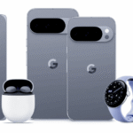 Google Pixel смартфон на фоні