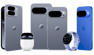 Google Pixel смартфон на фоні