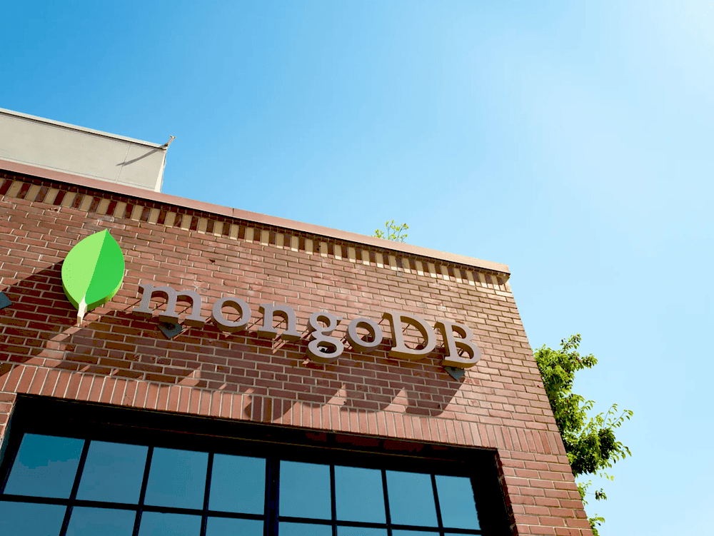Зображення акцій MongoDB