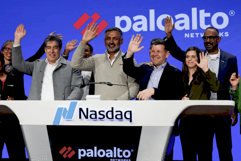 Графік зростання акцій Palo Alto Networks