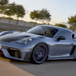 Porsche Cayman GT4 RS на трасі