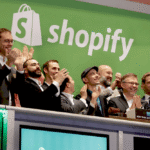 Графік фінансових результатів Shopify
