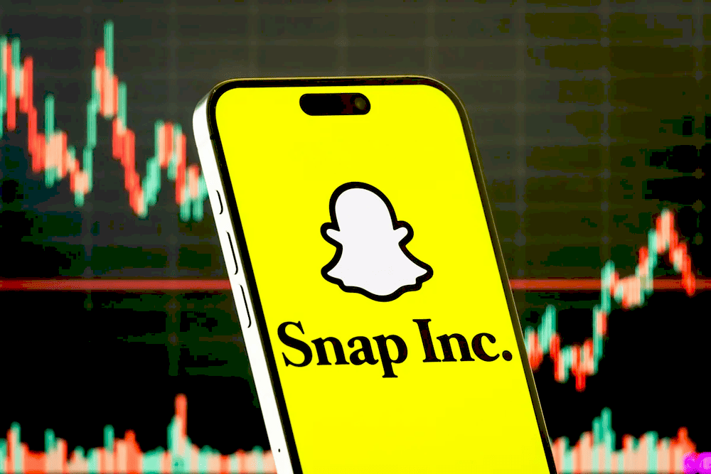Падіння акцій Snap на фондовій біржі