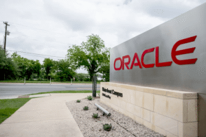 Графік зростання акцій Oracle після фінансового звіту