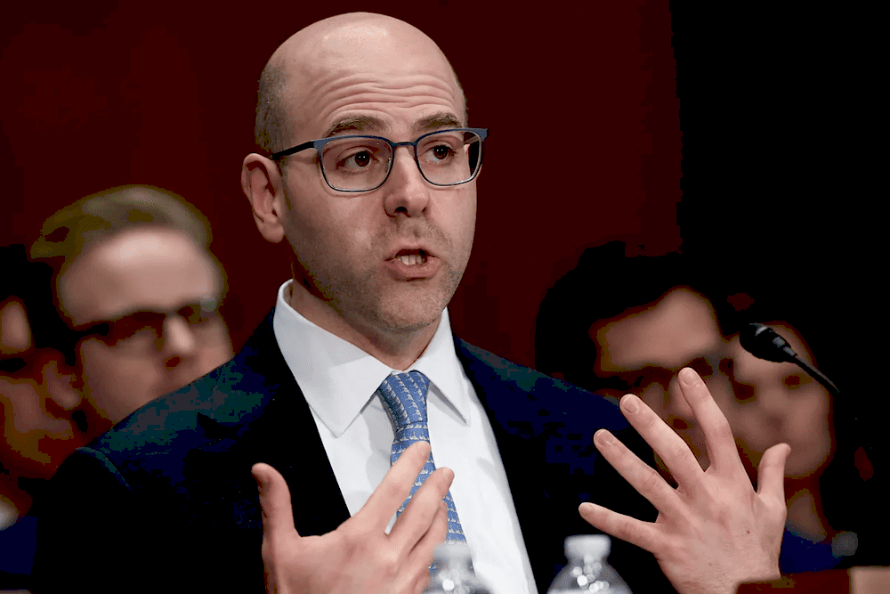 Стівен Міран під час виступу на ФРС