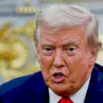 Президент Трамп під час підписання угоди з Японією