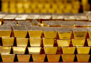 Зображення падіння цін на золото нижче $4,000