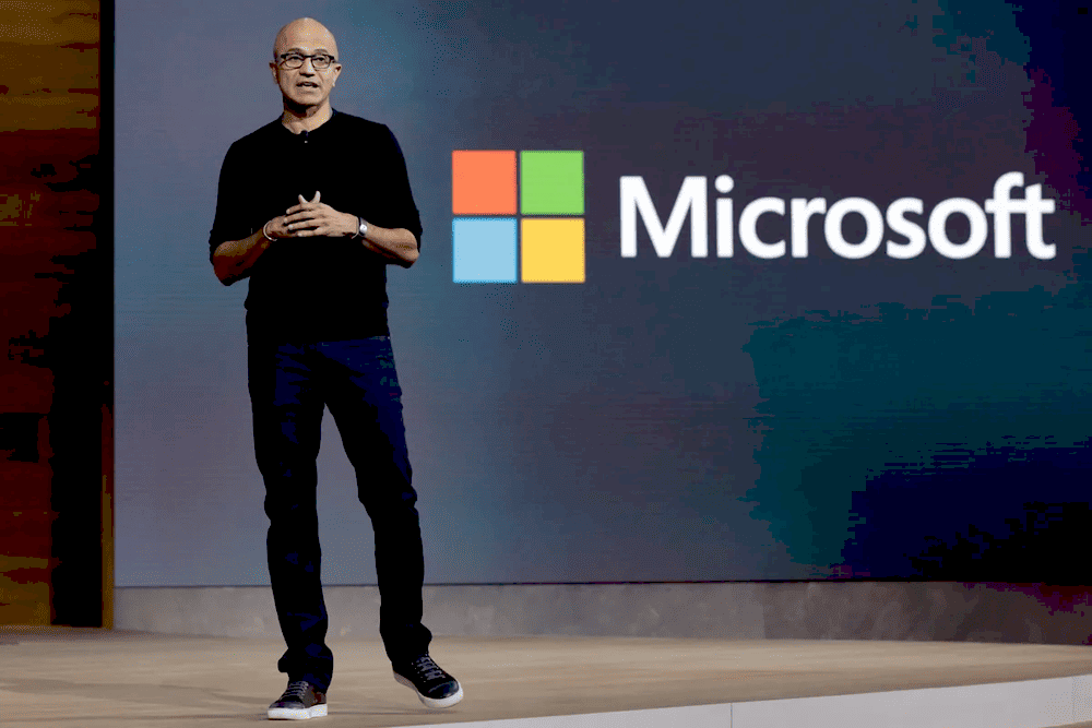 Графік фінансових результатів Microsoft за Q1