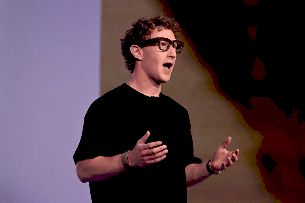 Графік падіння акцій Meta