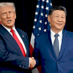 Трамп і Сі Цзіньпін під час зустрічі