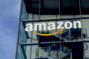 Зображення акцій Amazon та Apple