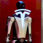 Елон Маск з автомобілем Tesla