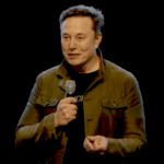 Ілон Маск на зборах акціонерів Tesla