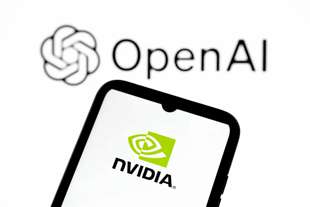 Графік падіння акцій Nvidia