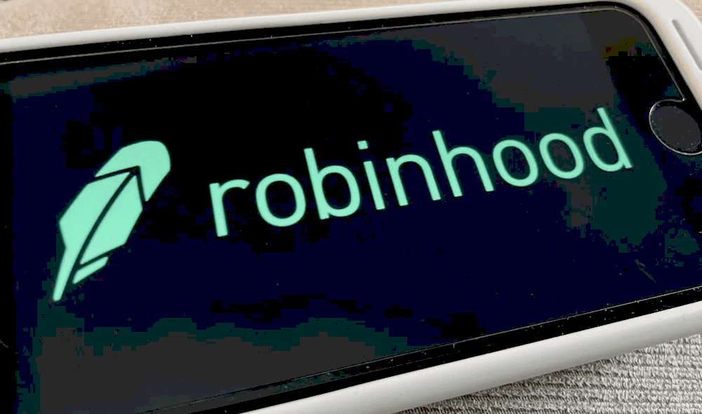 Графік фінансових результатів Robinhood