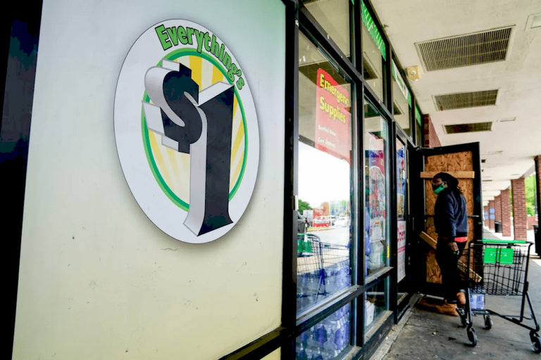 Графік зростання акцій Dollar Tree та Dollar General