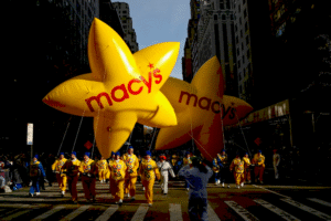 Графік фінансових результатів компаній Macy's та Marvell