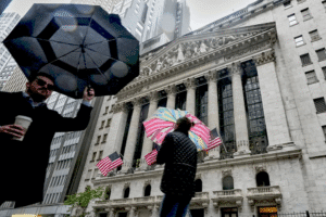 Падіння акцій на фондових ринках США