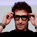 Логотип Meta на фоні графіку акцій