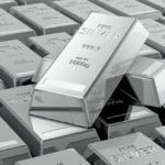 Графік падіння цін на золото та срібло